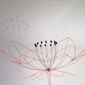 Oliver 2, wire sculpture.
